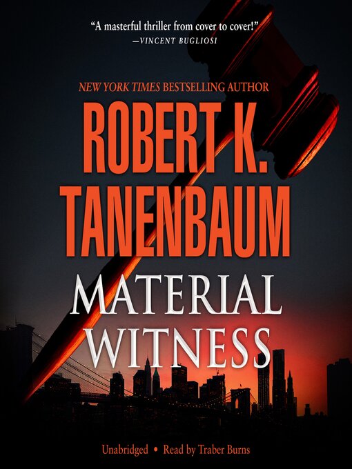 Title details for Material Witness by Robert K. Tanenbaum - Wait list